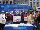 Census Road Tour and Banco Popular urge Brooklyn to catch up with rest of New York: Mail Back 2010 CENSUS FORMS