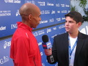 Meb Keflezighi NYC Marathon champion Interviewed by Adam Apsan, Sports Illustrated Kid Reporter