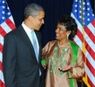 Presidente Barack Obama recebe Conselheira Ester Sanches na Casa Branca